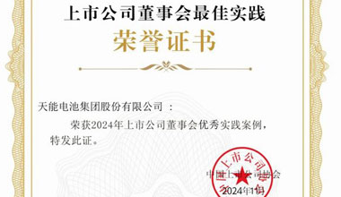 龙8唯一官网入选2024上市公司董事会优秀实践案例